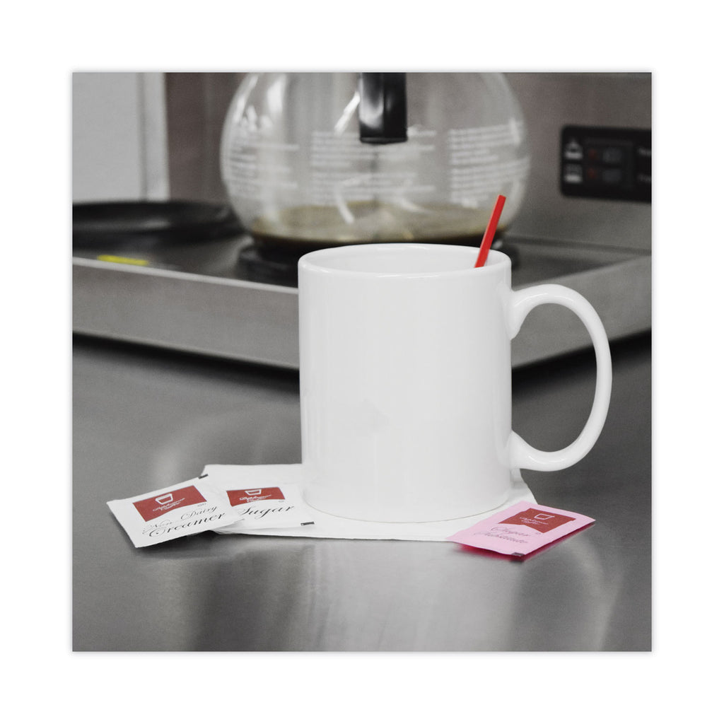 Economy Coffee Condiment Kit, 0.34 oz, 500/Carton