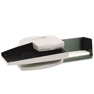 Model 1632 Automatic Electric Letter Opener, 10.5", Gray - 