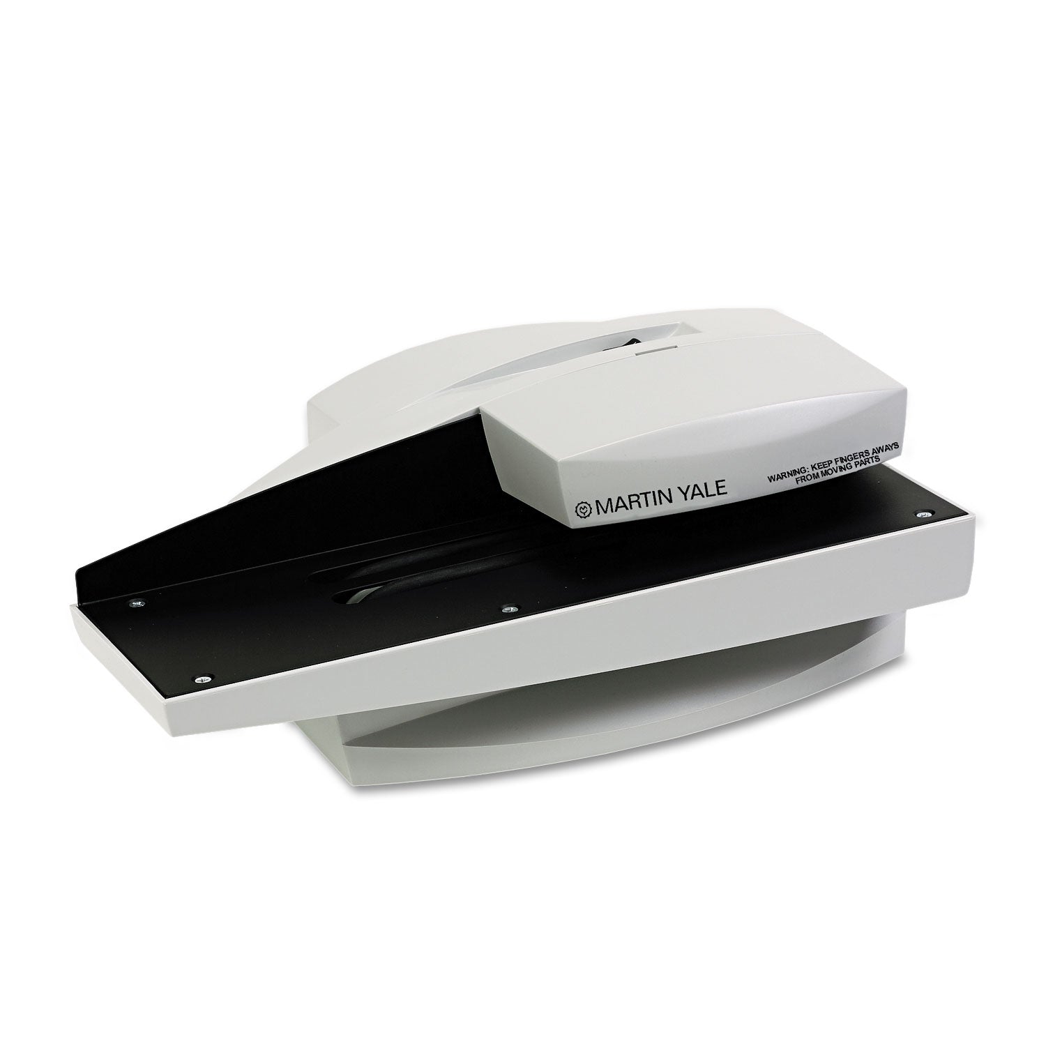 Model 1632 Automatic Electric Letter Opener, 10.5", Gray - 