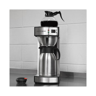 Coffee Pro Commercial Coffeemaker - 2.32 quart - Stainless Steel - Stainless Steel Body
