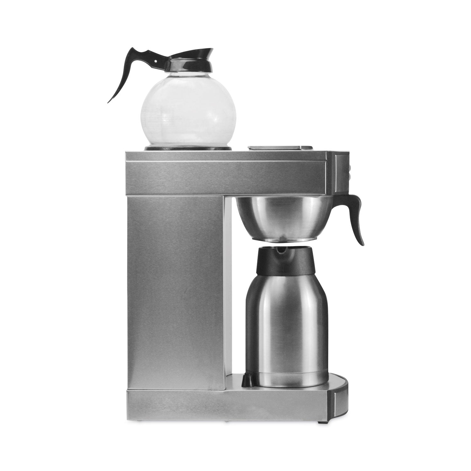 Coffee Pro Commercial Coffeemaker - 2.32 quart - Stainless Steel - Stainless Steel Body