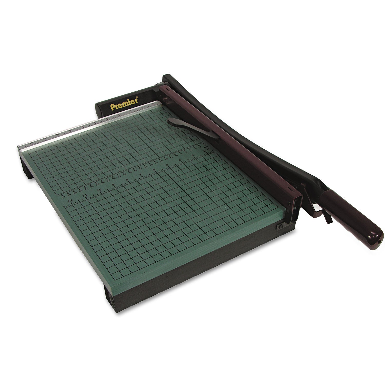 StakCut Paper Trimmer, 30 Sheets, 15" Cut Length, Wood Base, 12.88 x 17.5 - 
