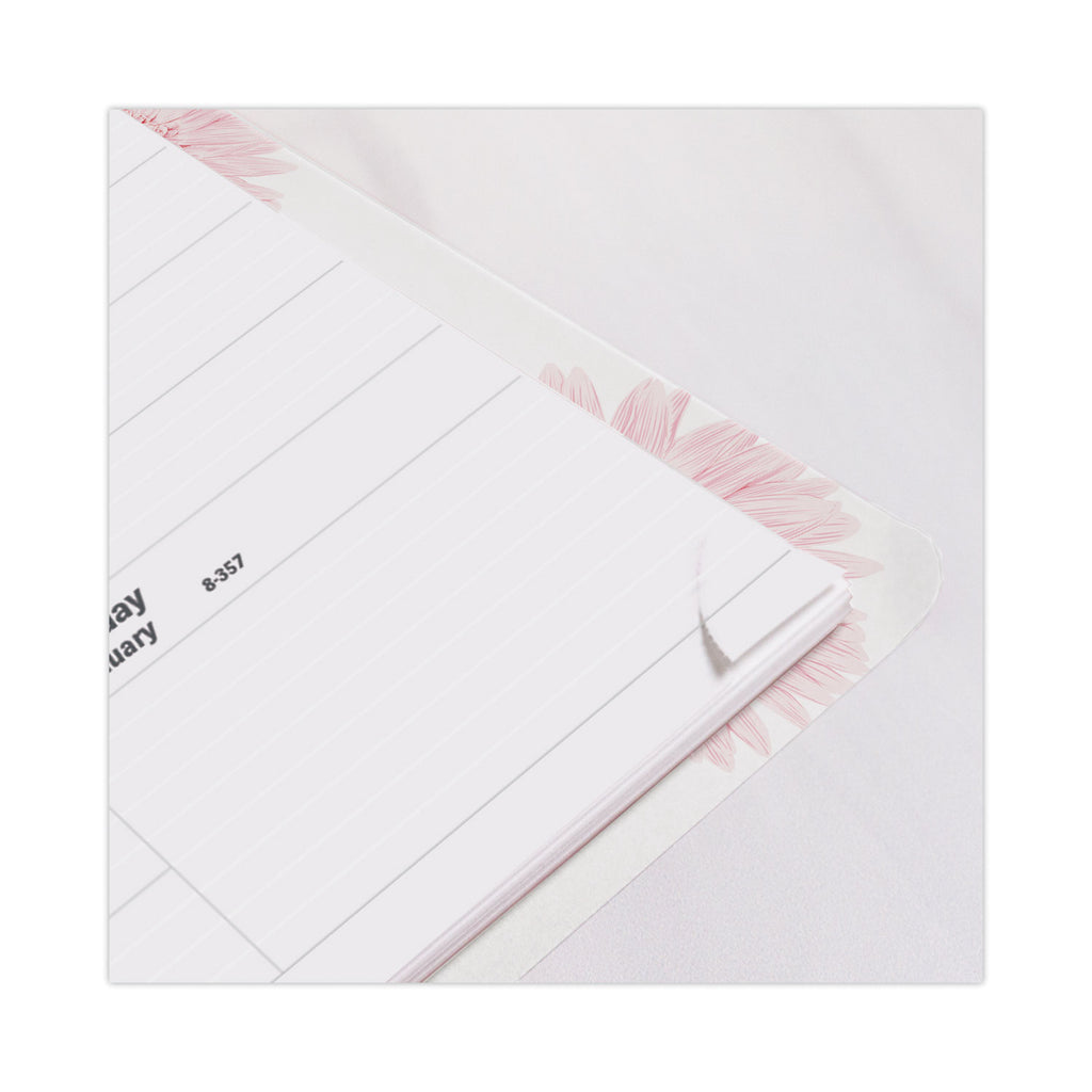 essential-collection-daisy-weekly-appointment-book-columnar-format-11-x-85-navy-gray-pink-cover-12-month-jan-dec-2024_redcb950g05 - 3