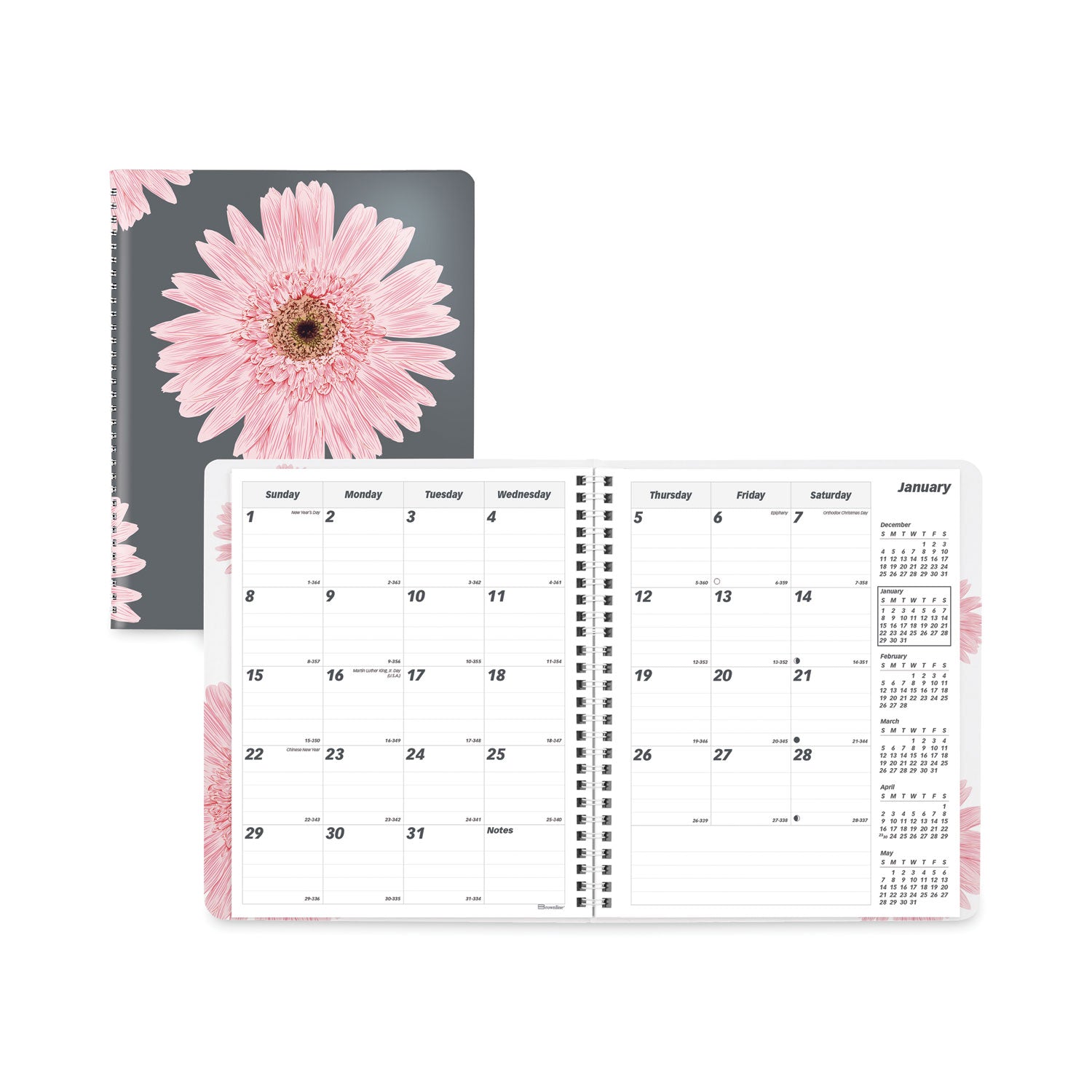 essential-collection-14-month-ruled-monthly-planner-888-x-713-daisy-black-pink-cover-14-month-dec-to-jan-2023-to-2025_redcb1200g05 - 1