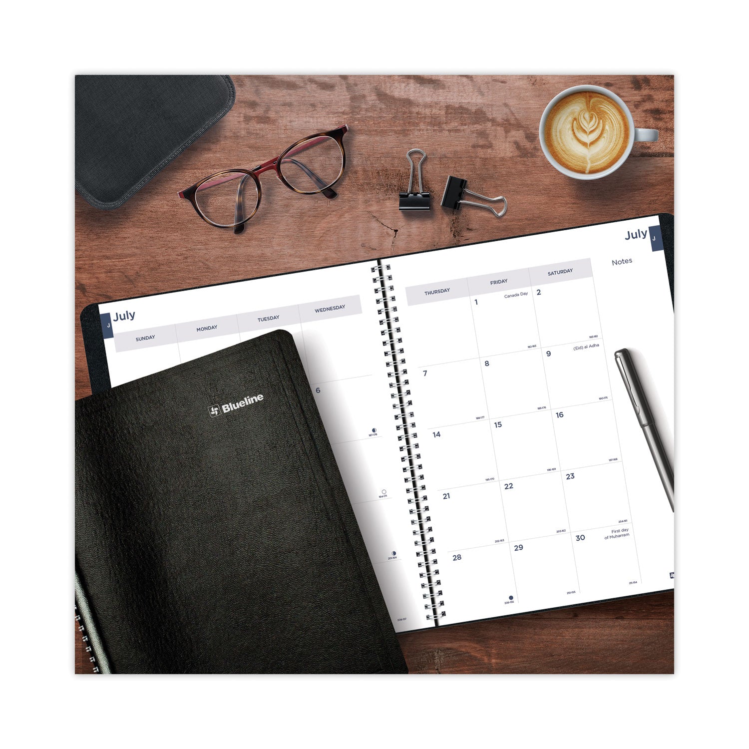 academic-monthly-planner-11-x-85-black-cover-14-month-july-to-aug-2023-to-2024_redca701blk - 2