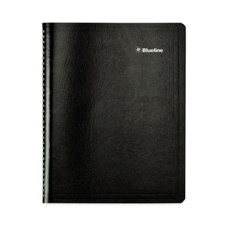 Academic Monthly Planner, 11 x 8.5, Black Cover, 14-Month (July to Aug): 2023 to 2024