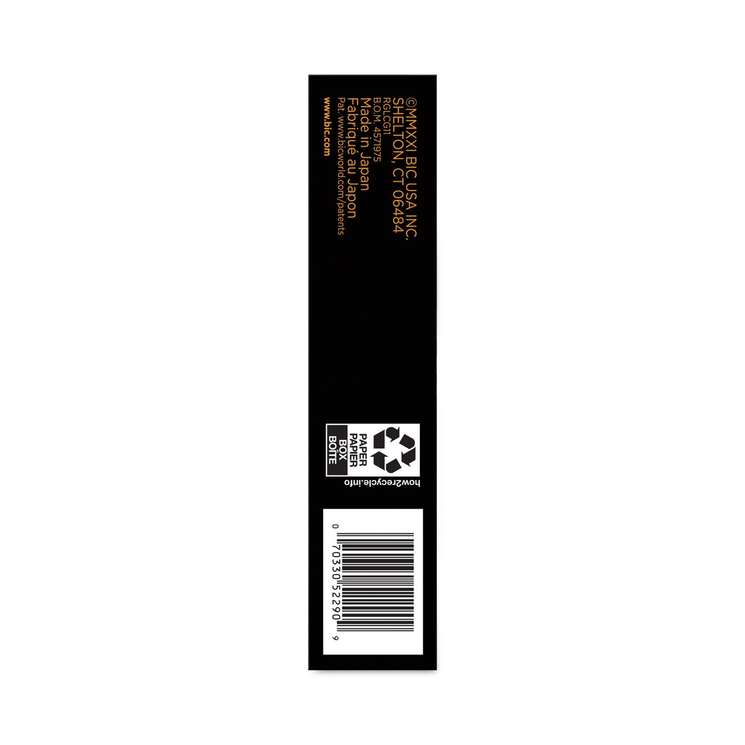 Gel-ocity Quick Dry Gel Pen, Retractable, Medium 0.7 mm, Black Ink, Black Barrel, Dozen