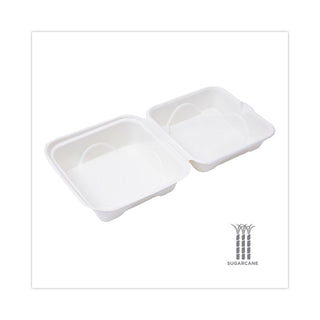 bagasse-hinged-clamshell-containers-6-x-6-x-3-white-sugarcane-50-pack-10-packs-carton_ecoephc6 - 5