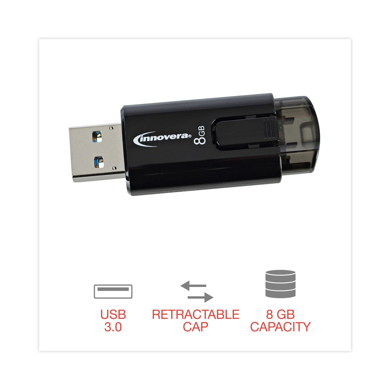 USB 3.0 Flash Drive, 8 GB
