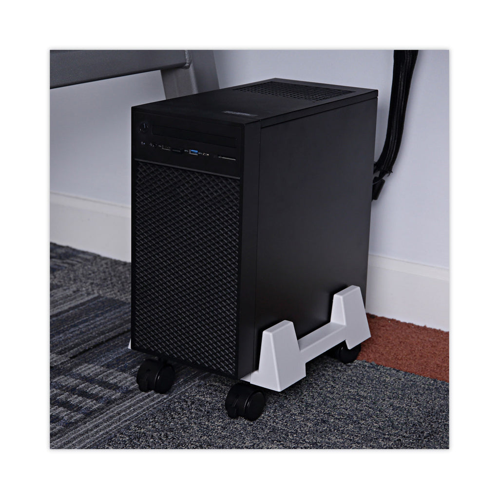 Mobile CPU Stand, 8.75w x 10d x 5h, Light Gray