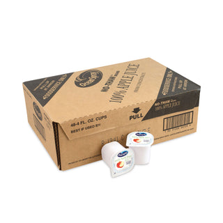 100% Juice, Apple, 4 oz Cup, 48/Box, Ships in 1-3 Business Days