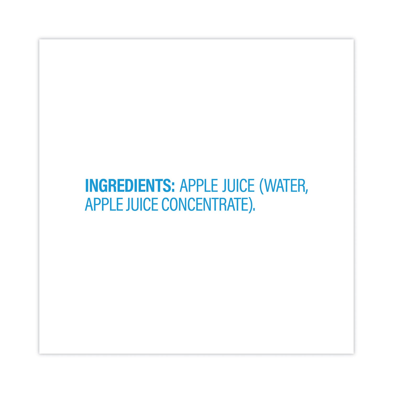 100% Juice, Apple, 4 oz Cup, 48/Box, Ships in 1-3 Business Days