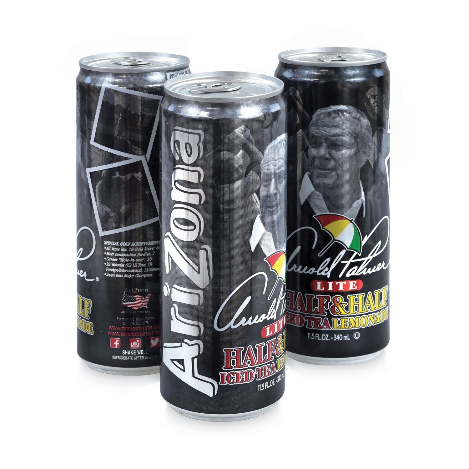 Arnold Palmer Half and Half Iced Tea and Lemonade, 11.5 oz Bottle, 30/Carton, Ships in 1-3 Business Days