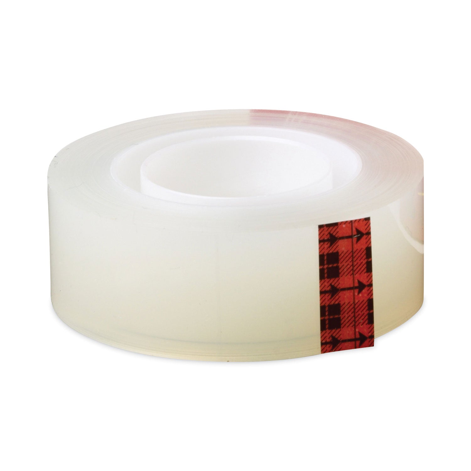 Transparent Tape, 1" Core, 0.75" x 83.33 ft, Transparent, 12/Pack - 