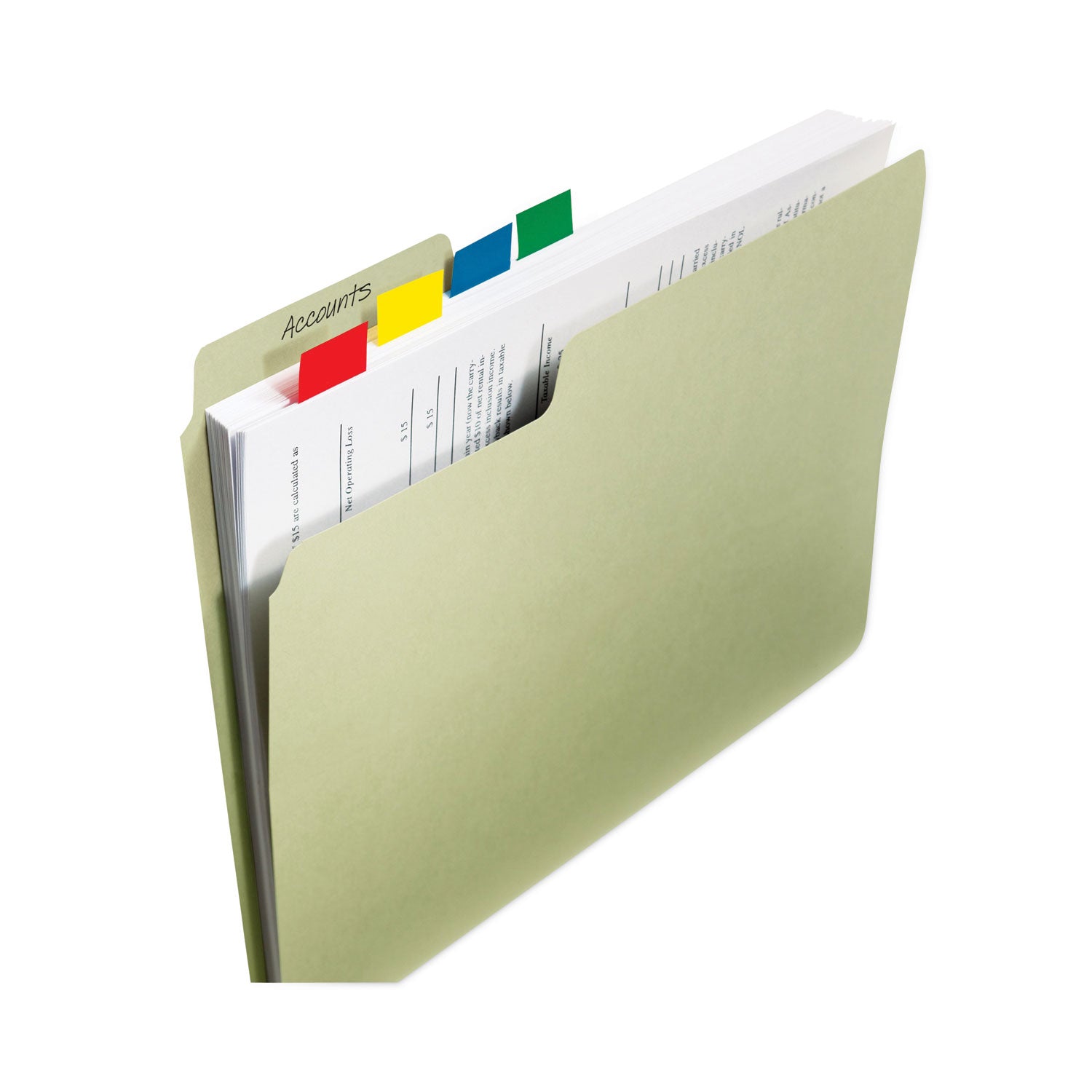 Page Flags in Portable Dispenser, Assorted Primary, 160 Flags/Dispenser - 