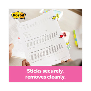 Arrow Message 1" Page Flags, 200 "Sign Here", 48 Arrow, Four Colors, 248/Pack
