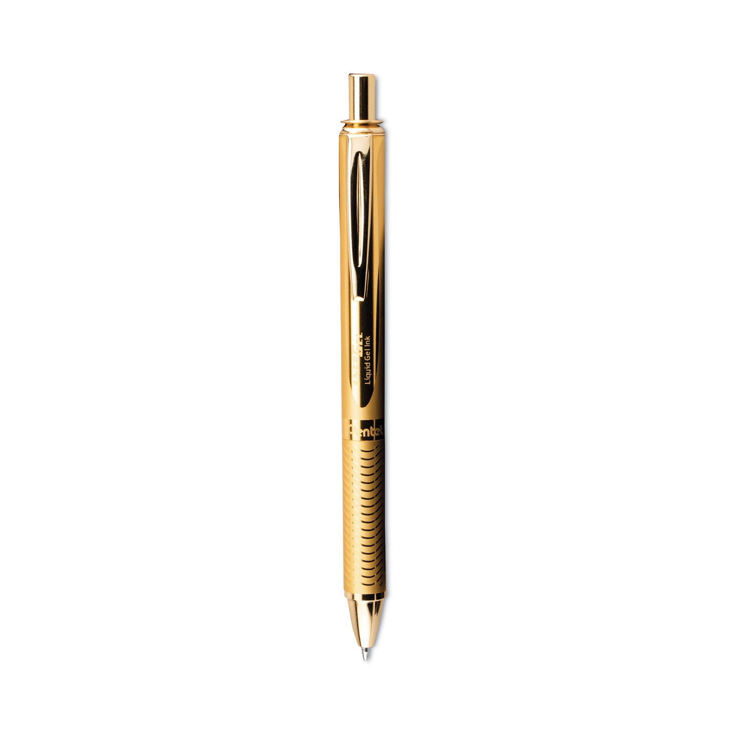 energel-alloy-gel-pen-retractable-medium-07-mm-black-ink-gold-barrel_penbl407xabx - 1