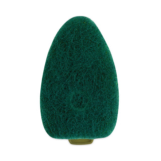 Soap-Dispensing Dishwand Sponge Refills, 2.9 x 2.2, Green, 2/Pack
