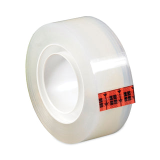 Transparent Tape, 1" Core, 0.75" x 36 yds, Transparent, 6/Pack