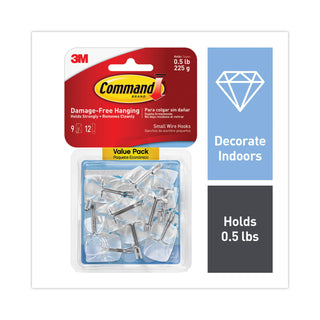 clear-hooks-and-strips-small-plastic-metal-05-lb-9-hooks-and-12-strips-pack_mmm17067clr9es - 1