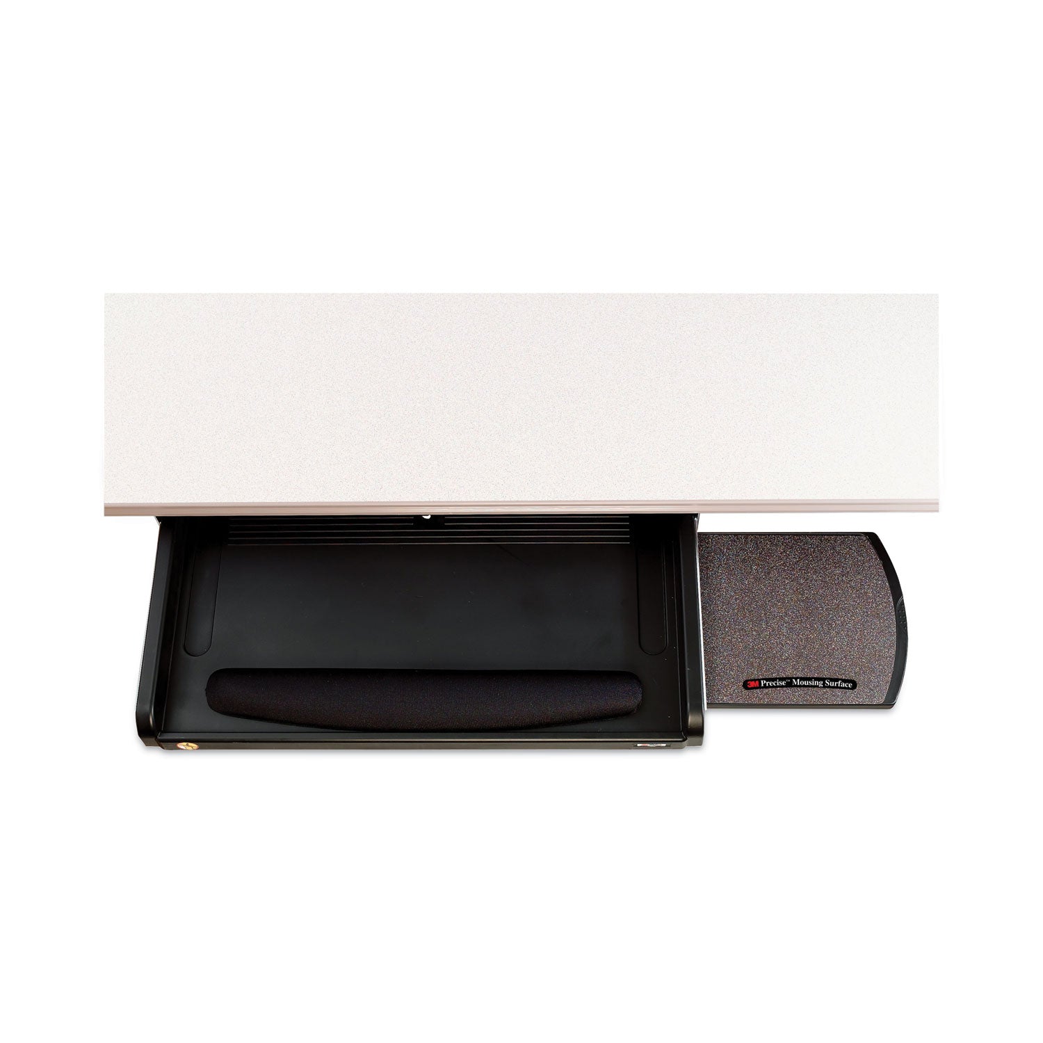 Under Desk Keyboard Drawer, 23w x 14d, Black