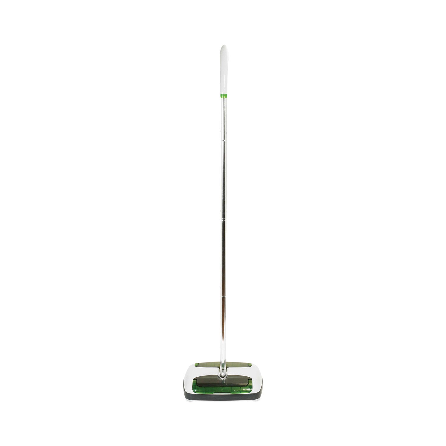 Quick Floor Sweeper, 42" Aluminum Handle, White/Gray/Green - 