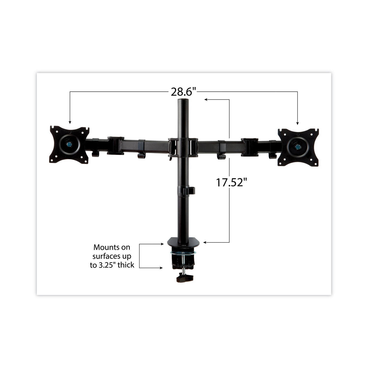 dual-monitor-mount-for-27-monitors-360-degree-rotation-+45-degree-45-degree-tilt-90-degree-pan-black-supports-20-lb_mmmmm200b - 4