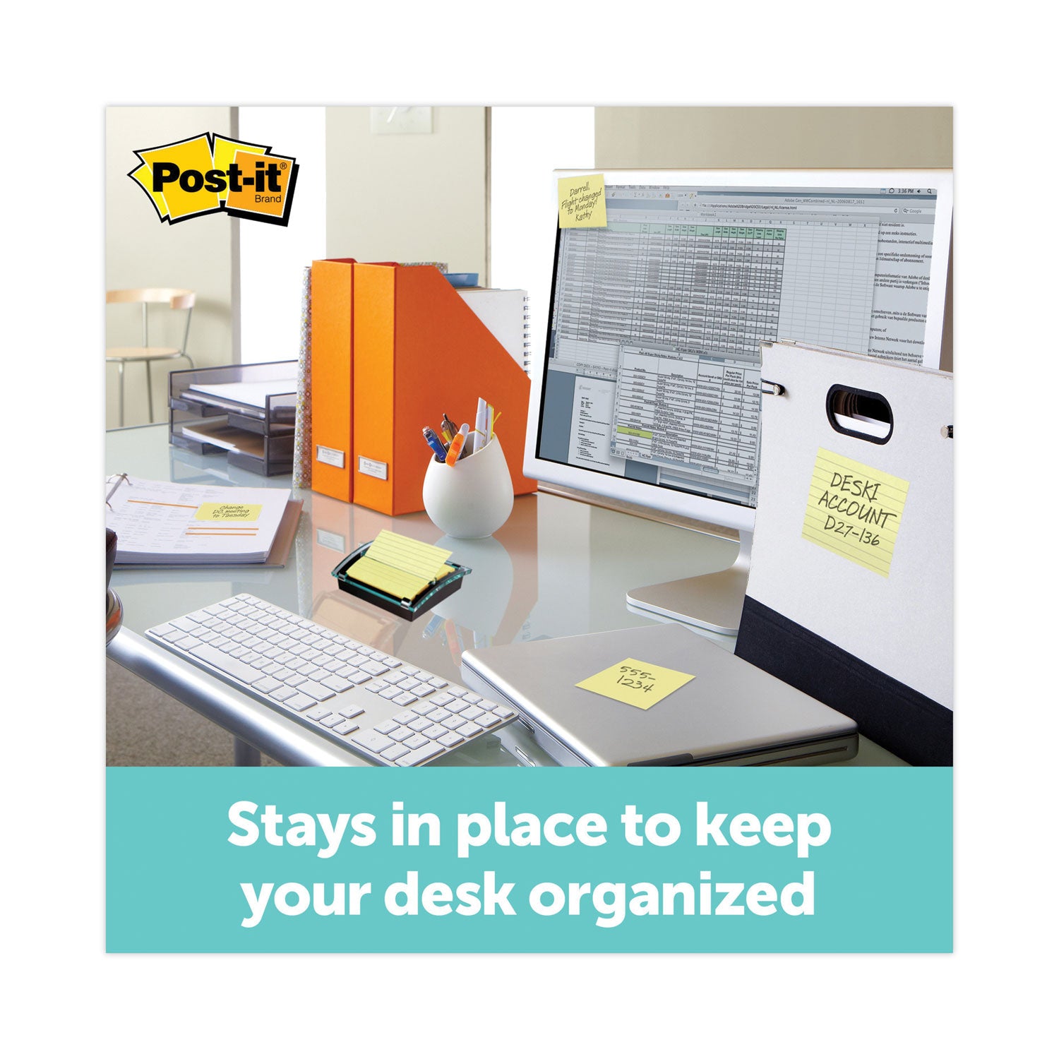 Original Canary Yellow Pop-up Refill, 3" x 3", Canary Yellow, 100 Sheets/Pad, 12 Pads/Pack - 