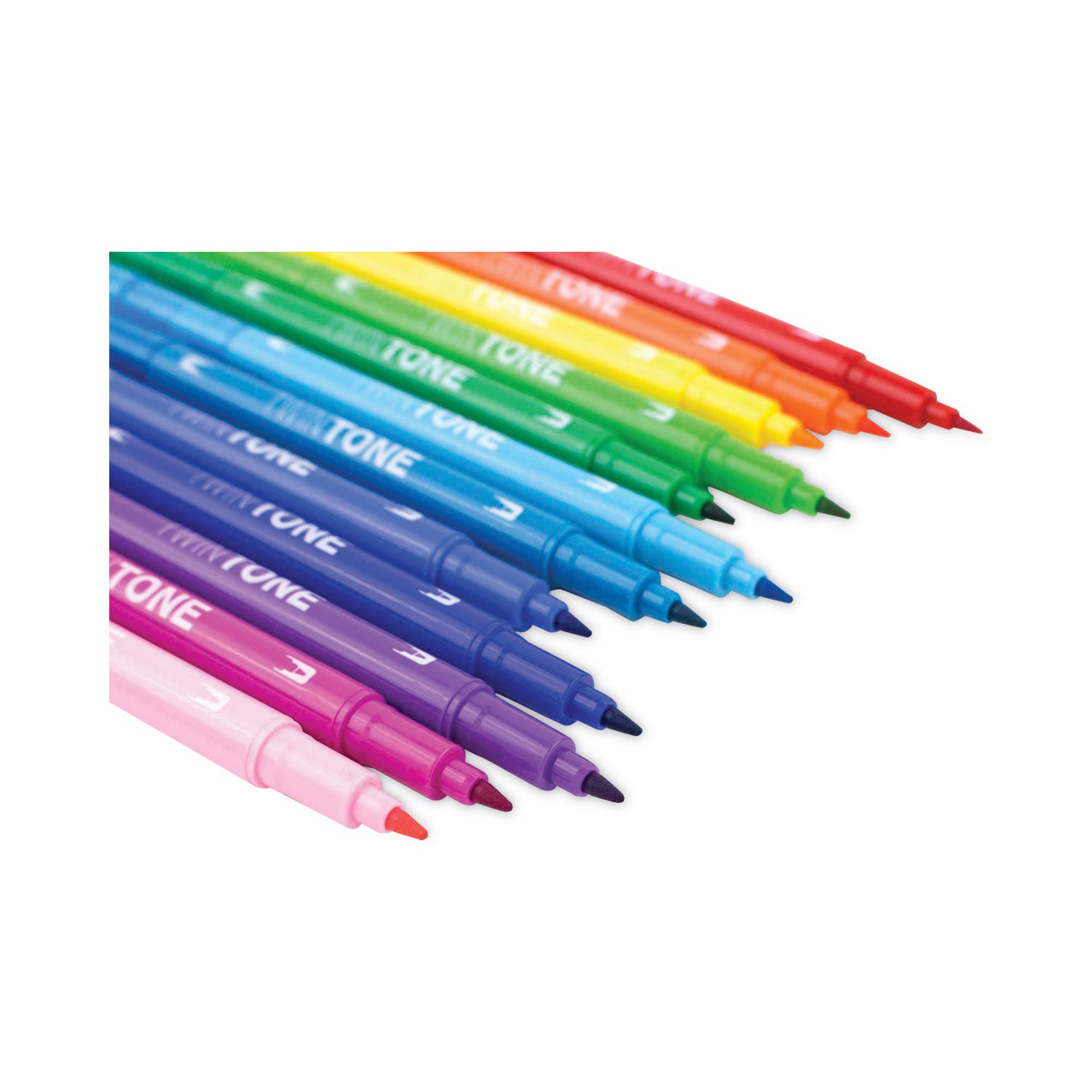 twintone-dual-tip-markers-extra-fine-broad-tips-assorted-colors-dozen_tom61526 - 4