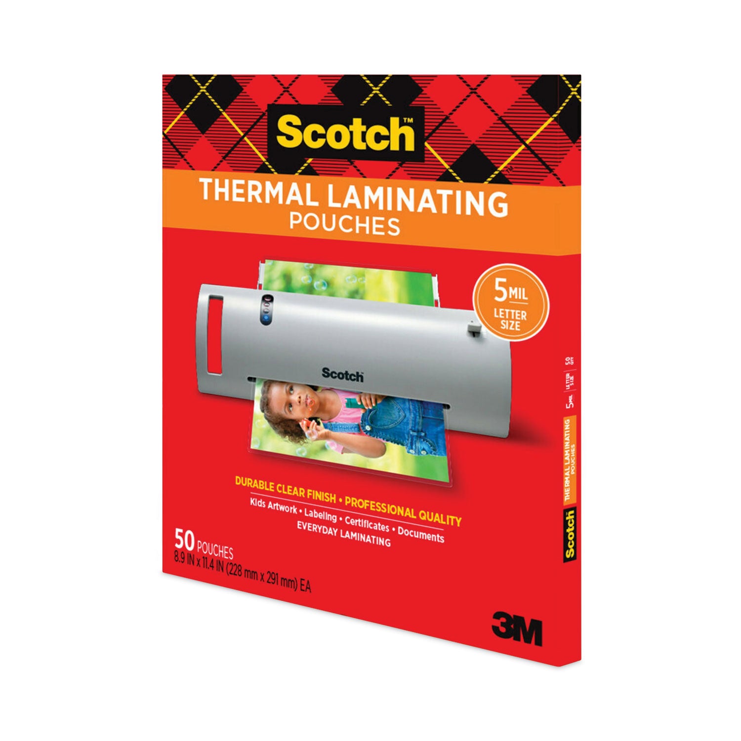 laminating-pouches-5-mil-9-x-115-gloss-clear-50-pack_mmmtp585450 - 8