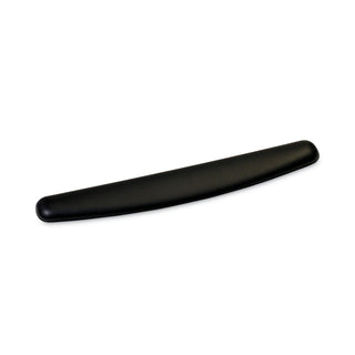 Antimicrobial Gel Compact Keyboard Wrist Rest, 18 x 2.75, Black - 