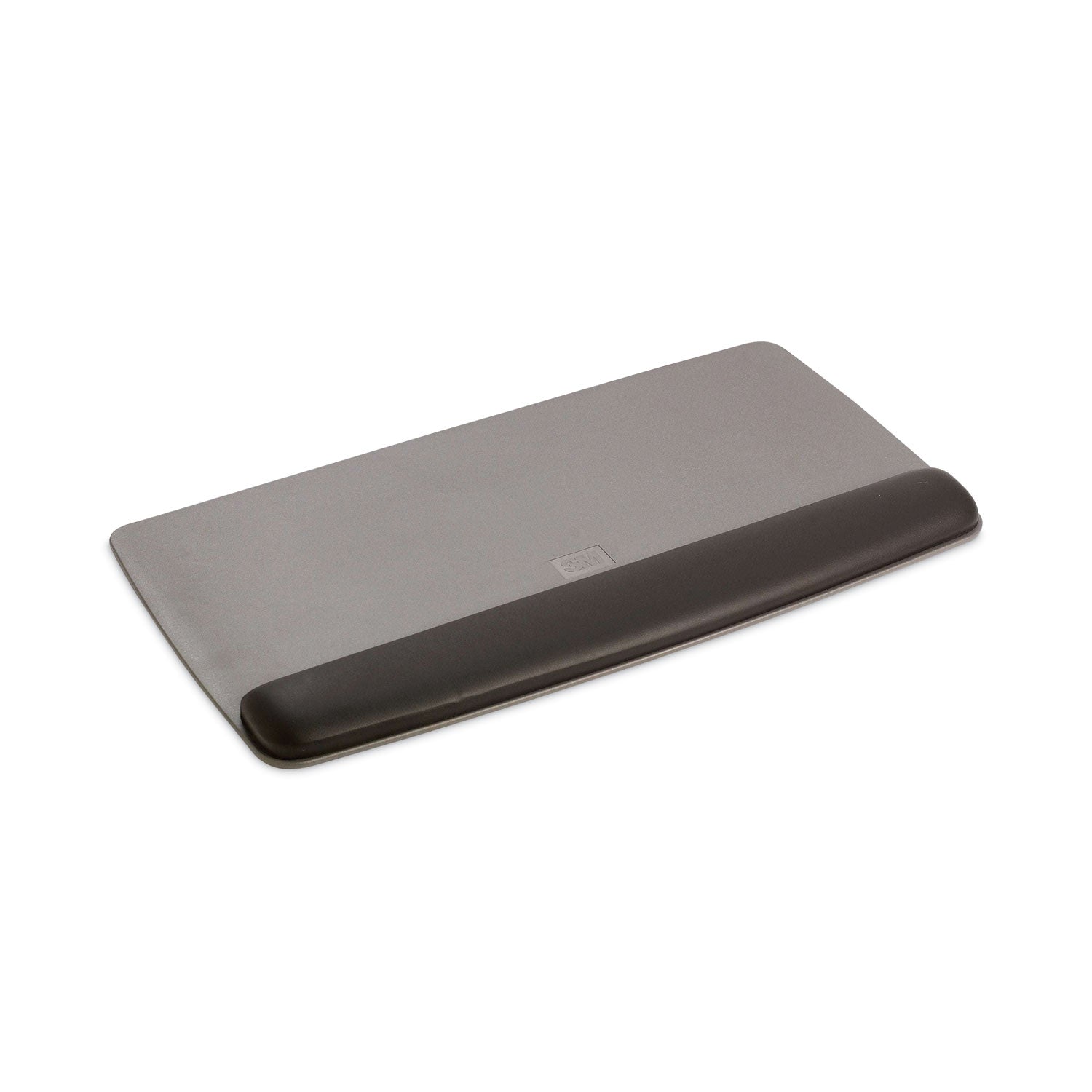 Antimicrobial Gel Keyboard Wrist Rest Platform, 19.6 x 10.6, Black/Gray/Silver - 