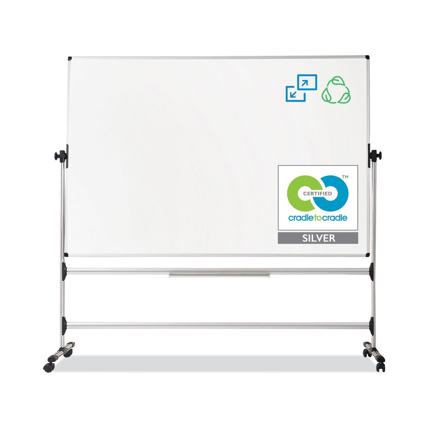 earth-silver-easy-clean-mobile-revolver-dry-erase-boards-48-x-70-white-surface-silver-steel-frame_bvcrqr0521 - 2