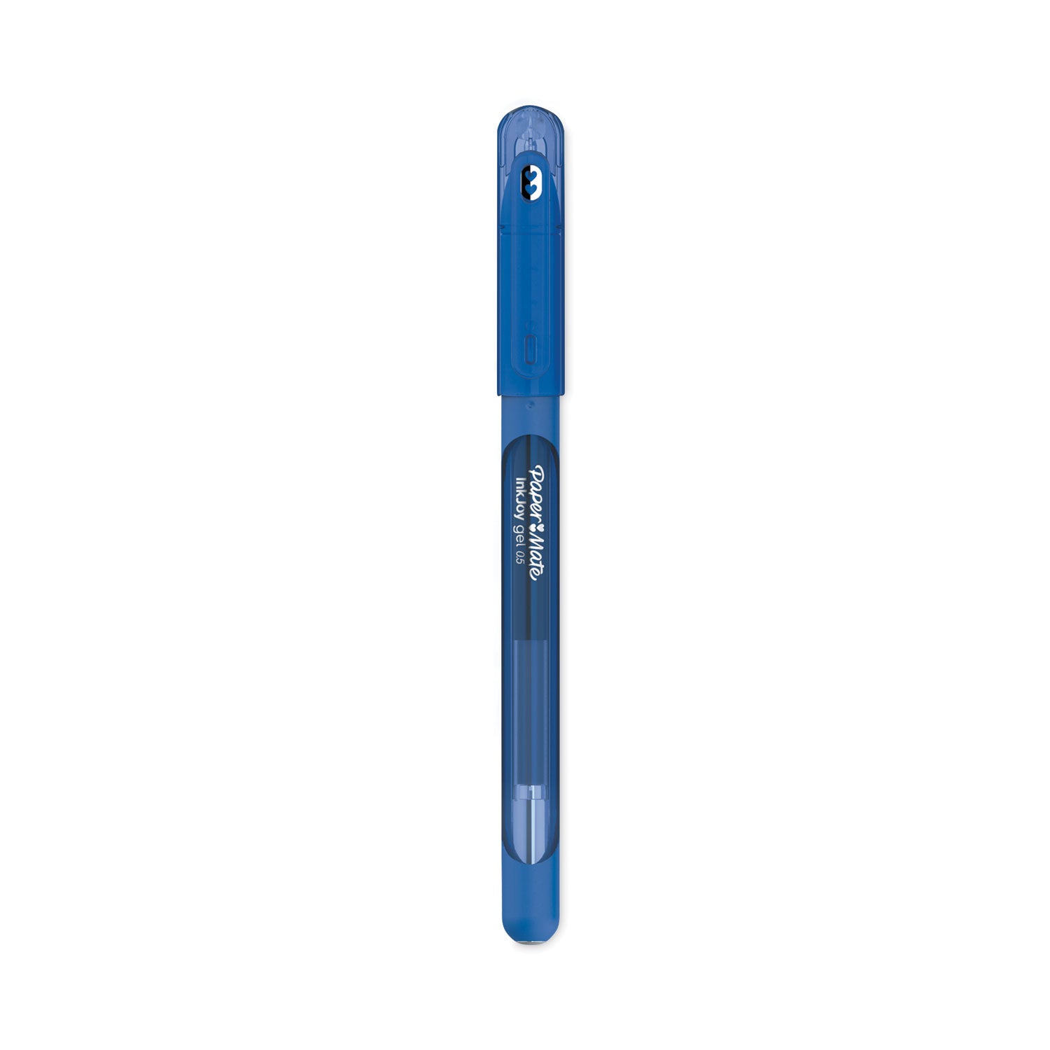 inkjoy-gel-pen-stick-medium-07-mm-blue-ink-translucent-blue-barrel-dozen_pap2023006 - 1