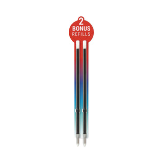 X-701 Ballpoint Pen, Retractable, Fine 0.7 mm, Black Ink, Black Barrel