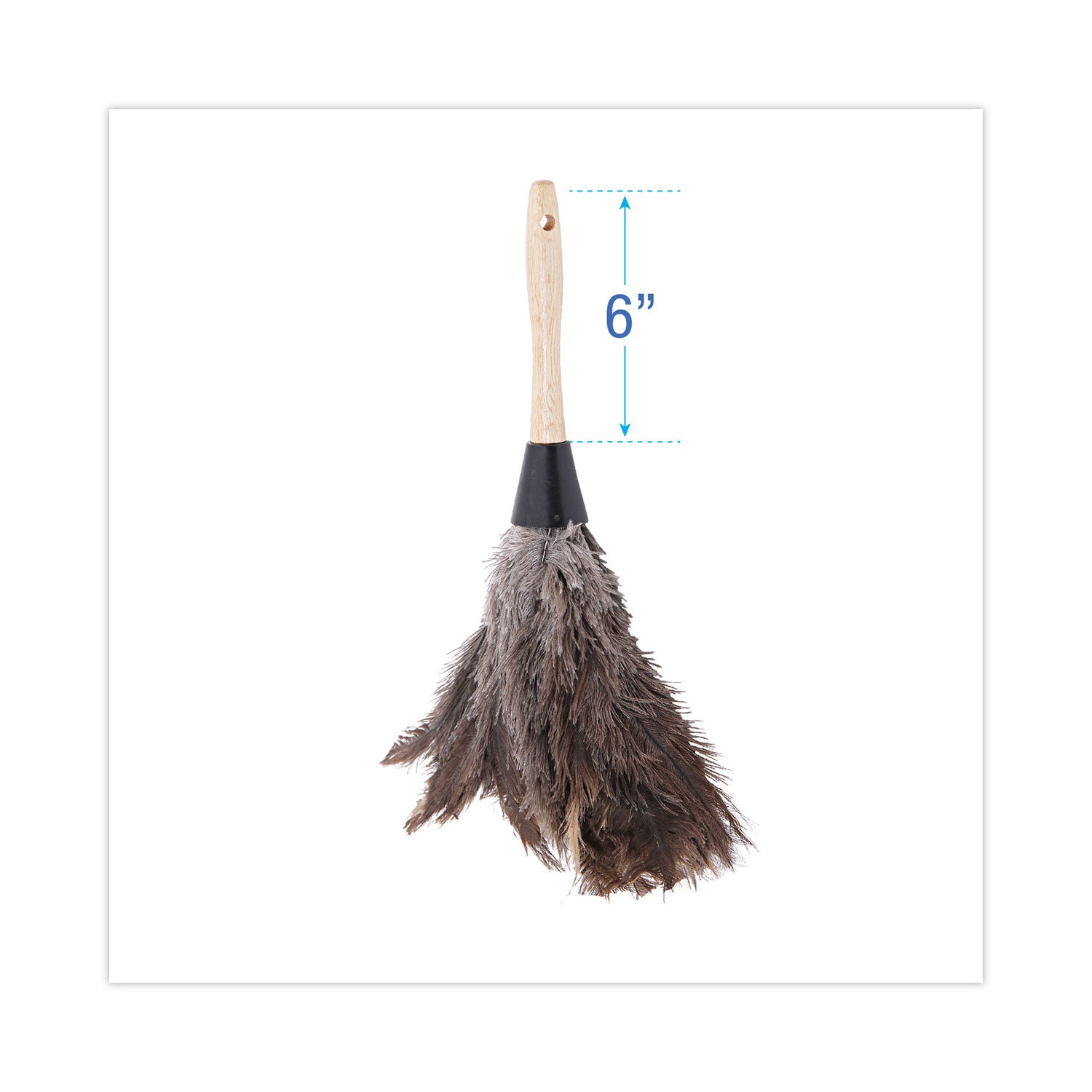 professional-ostrich-feather-duster-gray-14-length-6-handle_bwk14fd - 2
