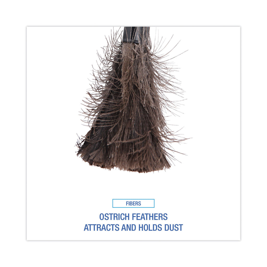 Retractable Feather Duster, 9" to 14" Handle