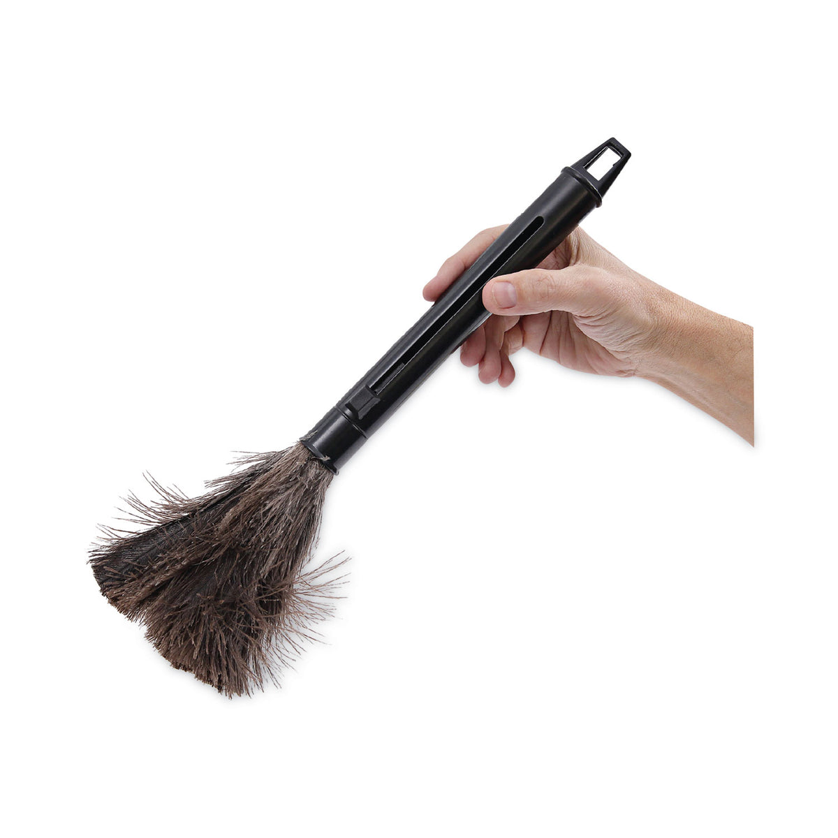 Retractable Feather Duster, 9" to 14" Handle