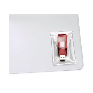 HOLD IT USB Pockets, 2 x 3.44, Clear - 