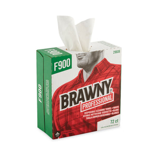 FLAX 900 Heavy Duty Cloths, 9 x 16 1/2, White, 72/Box