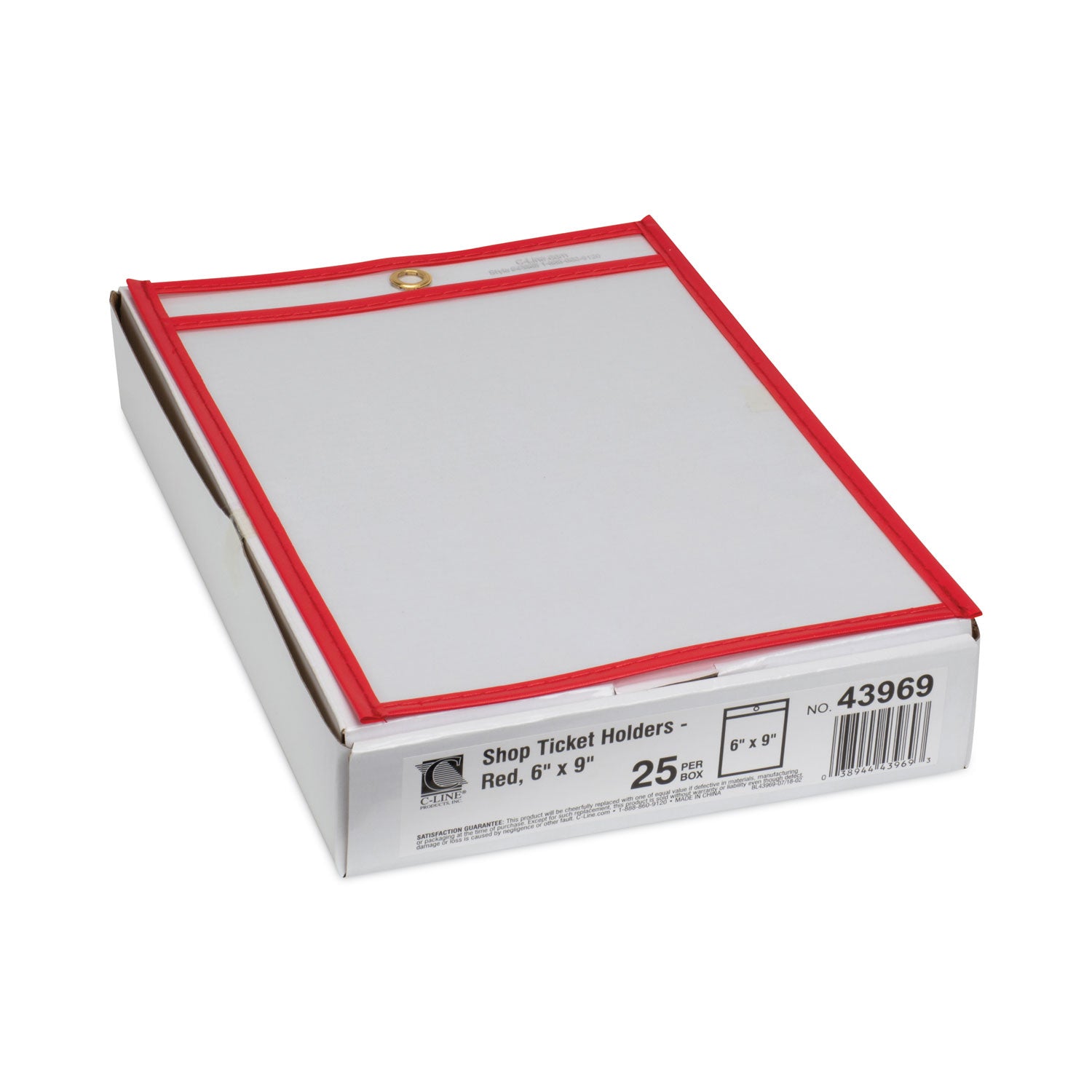 stitched-shop-ticket-holders-top-load-super-heavy-clear-6-x-9-inserts-25-box_cli43969 - 3