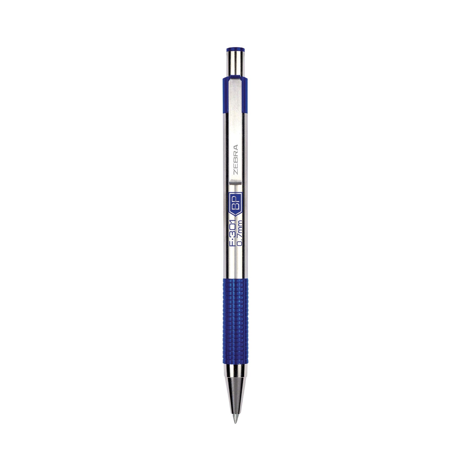 F-301 Ballpoint Pen, Retractable, Fine 0.7 mm, Assorted Ink and Barrel Colors, 4/Pack