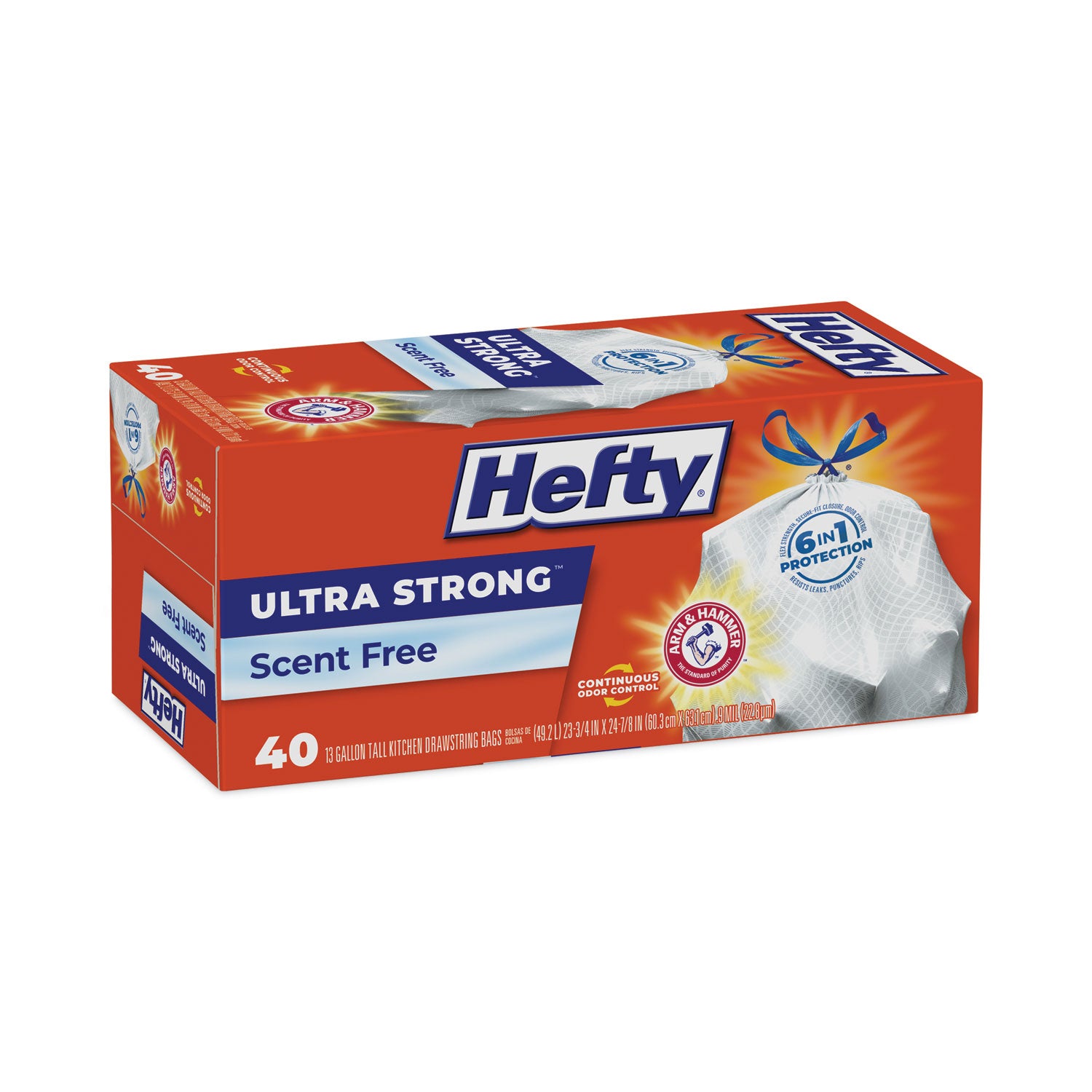 ultra-strong-tall-kitchen-and-trash-bags-13-gal-09-mil-2375-x-2488-white-40-bags-box-6-boxes-carton_rfpe88338ct - 2