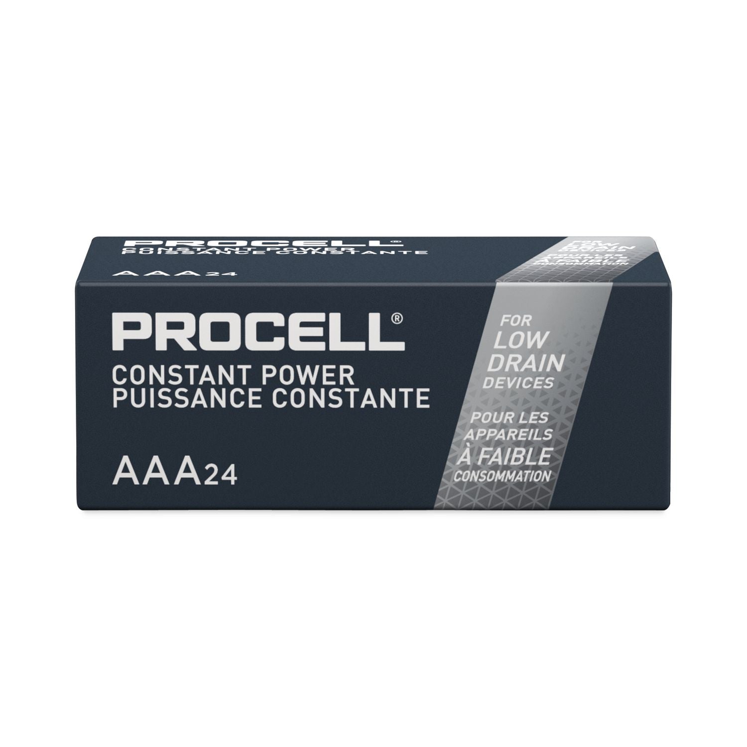 Duracell Procell Constant Power Alkaline AAA Battery Boxes of 24 - For Calculator, Multipurpose, Remote Control, Test Equipment, Flashlight, Clock, Radio, Portable Electronics, Mouse, Keyboard - AAA - 1.5 V DC - 6 / Carton