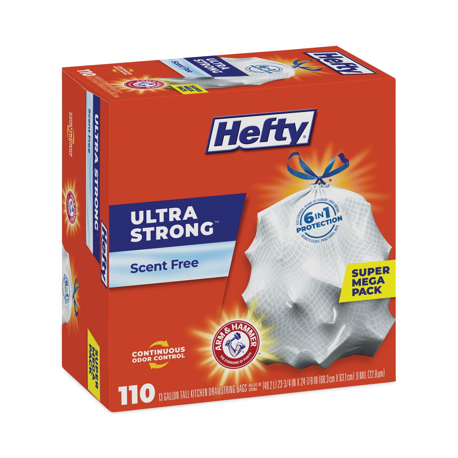 ultra-strong-tall-kitchen-and-trash-bags-13-gal-09-mil-2375-x-2488-white-110-box_pcte88368 - 3