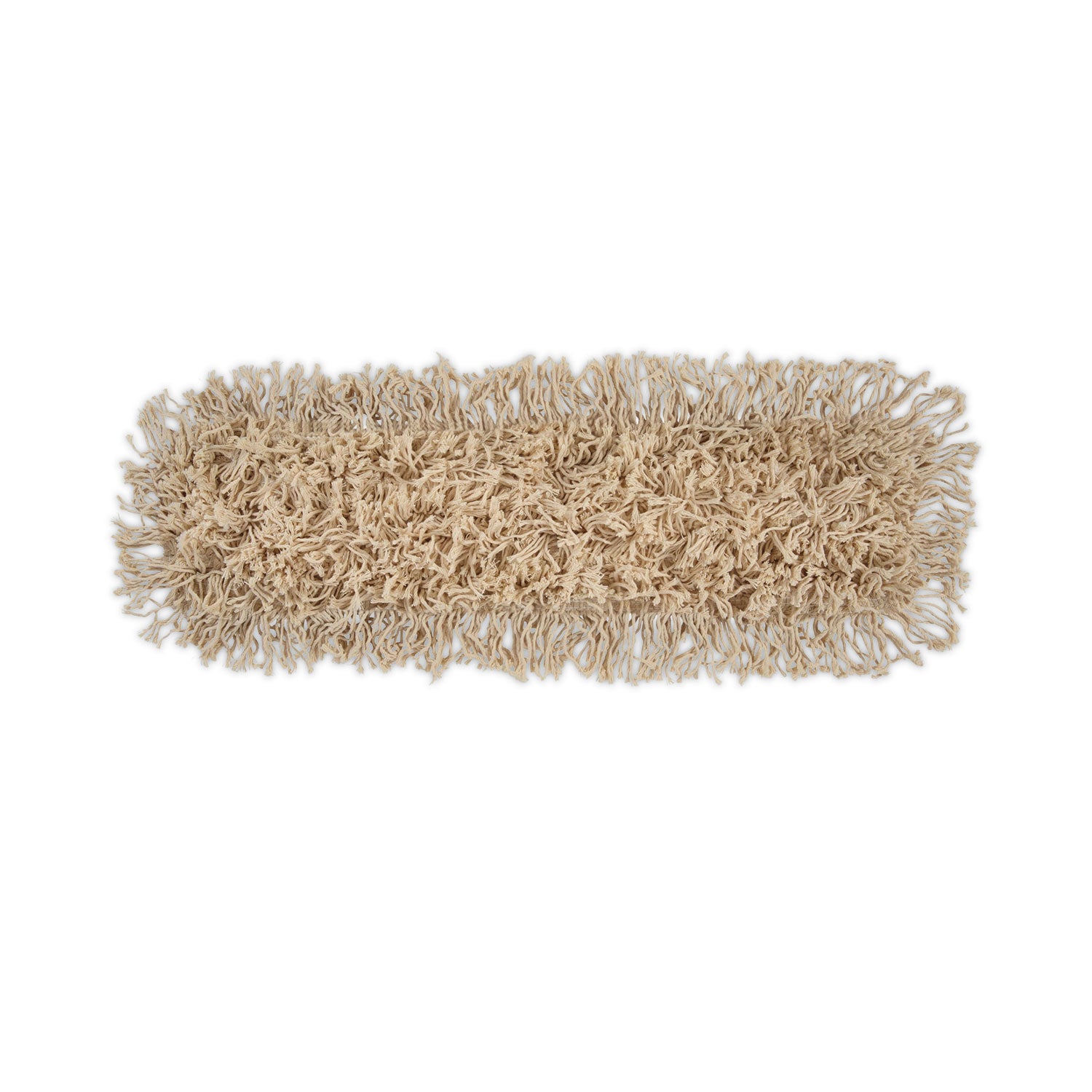 Industrial Dust Mop Head, Hygrade Cotton, 24w x 5d, White - 