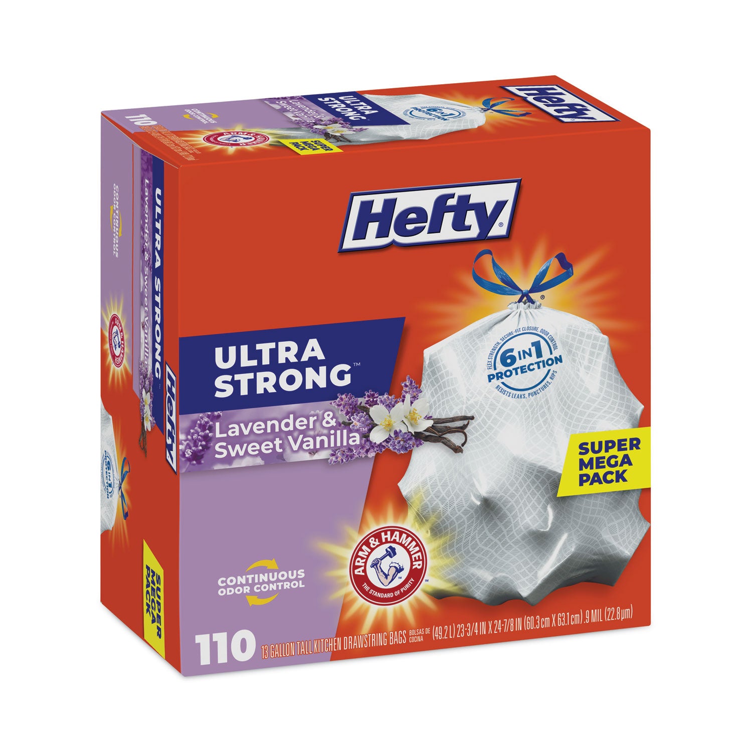 ultra-strong-scented-tall-white-kitchen-bags-13-gal-09-mil-2375-x-2488-white-110-box_pcte88366 - 2