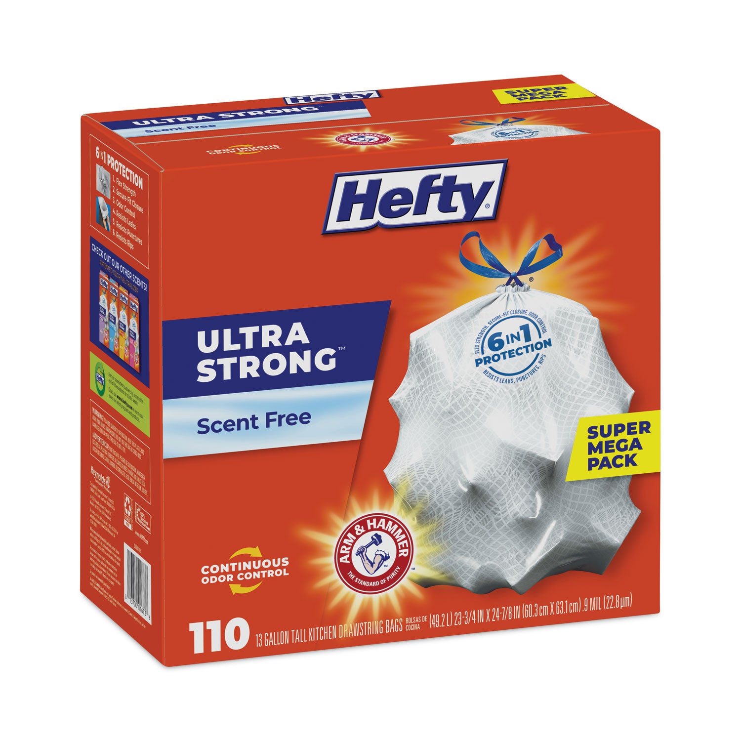 ultra-strong-tall-kitchen-and-trash-bags-13-gal-09-mil-2375-x-2488-white-110-bags-box-3-boxes-carton_pcte88368ct - 2