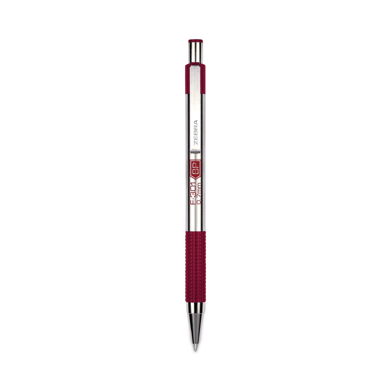 F-301 Ballpoint Pen, Retractable, Fine 0.7 mm, Assorted Ink and Barrel Colors, 4/Pack
