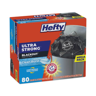 ultra-strong-blackout-tall-kitchen-drawstring-bags-13-gal-09-mil-2375-x-2488-black-80-bags-box-3-boxes-carton_pcte88352ct - 3